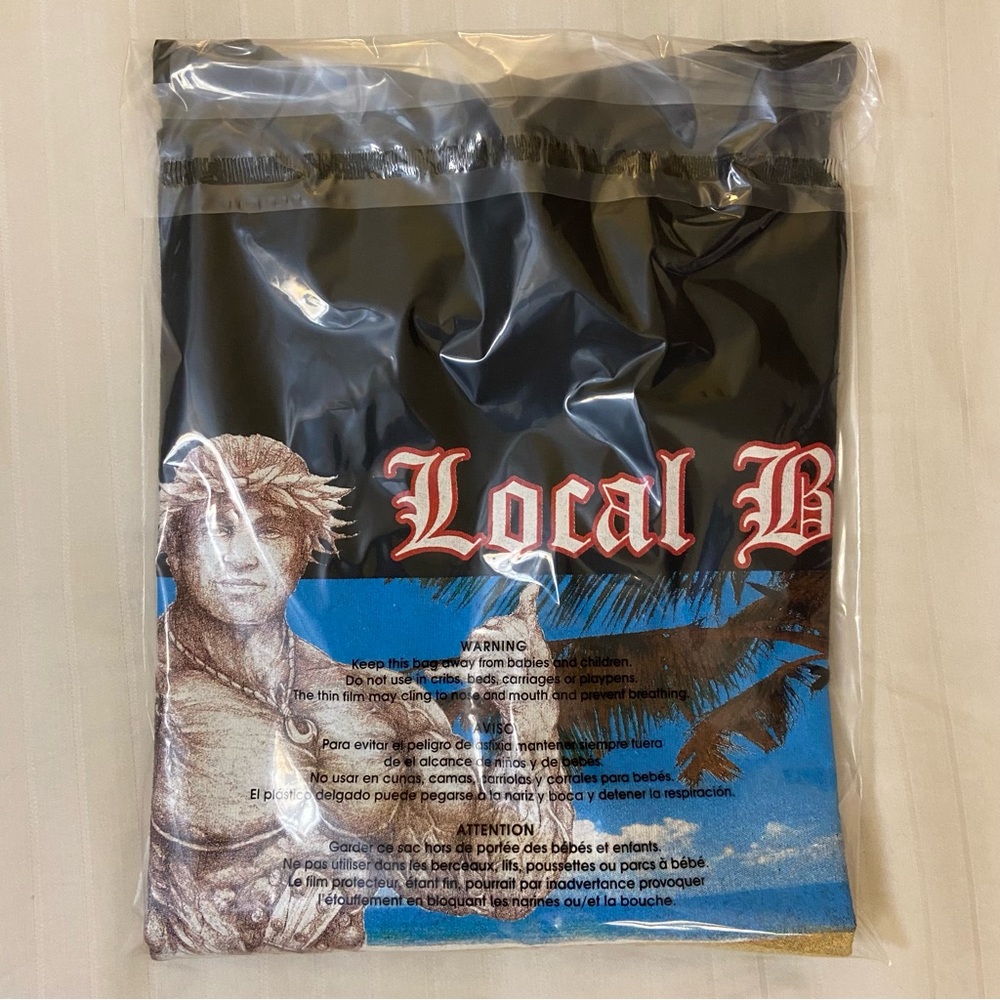 Hawaiian Da Kine Local Boy “No Ka Oi” Hawaiian shirt sz L - Picture 11 of 11